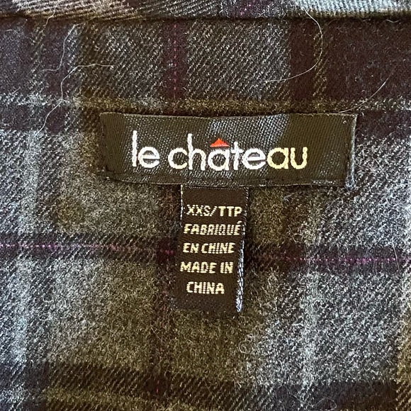 Gray plaid le château bodycon midi dress - Picture 8 of 8